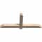 Ekena Millwork Eugene Smooth Timber Gable Bracket, Douglas Fir, 48"W x 20"H x 3 1/2"D x 3 1/2"F, 10/12 Pitch GBW048X20X0404EUG00SDF - alternate 2